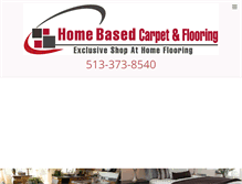 Tablet Screenshot of homebasedcarpet.com